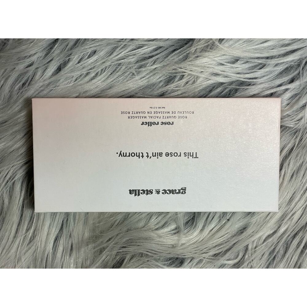 Grace & Stella Rose Quartz Roller NWOT face massager